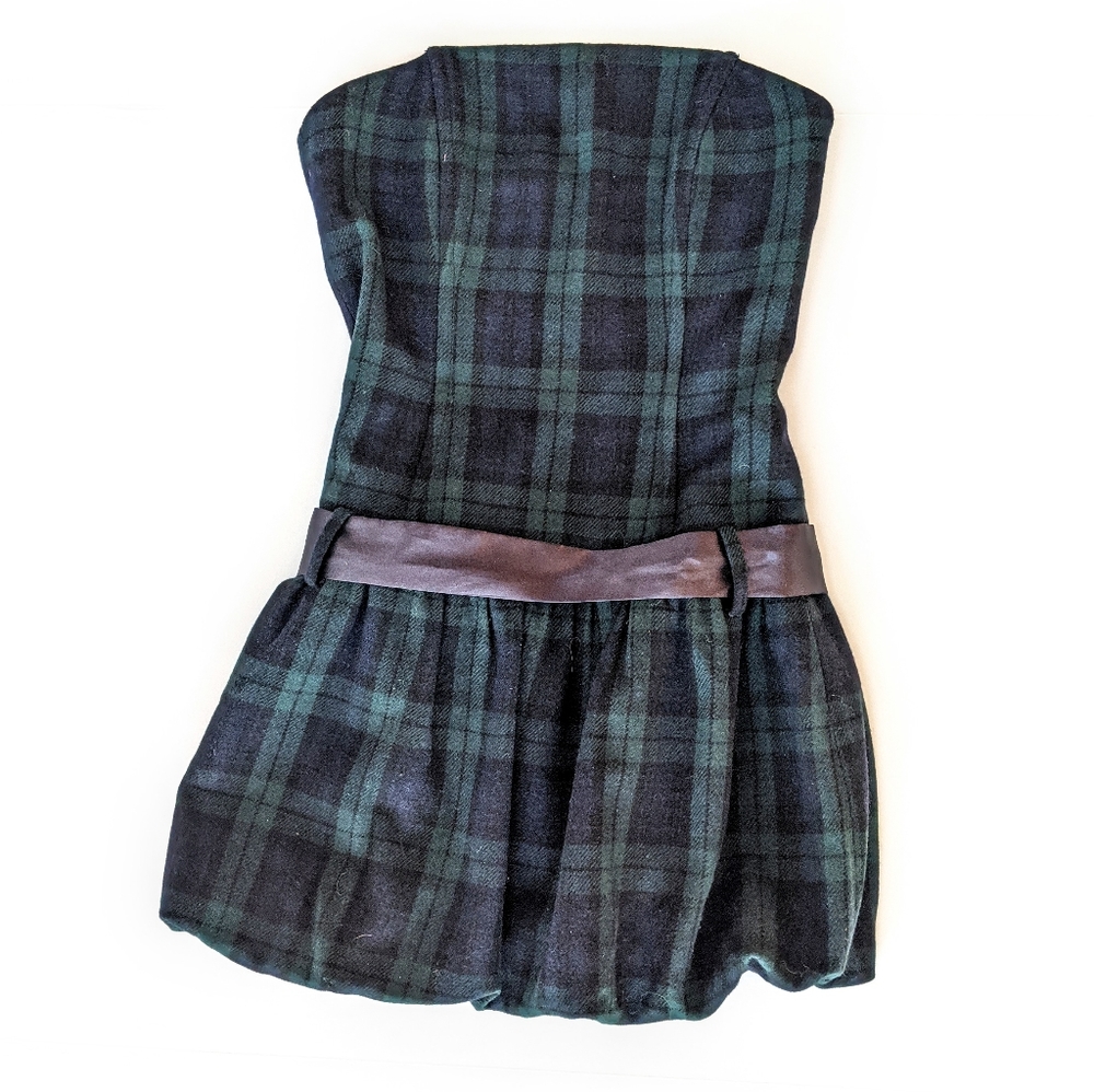 COPY - Who A.U Wool Strapless Dress